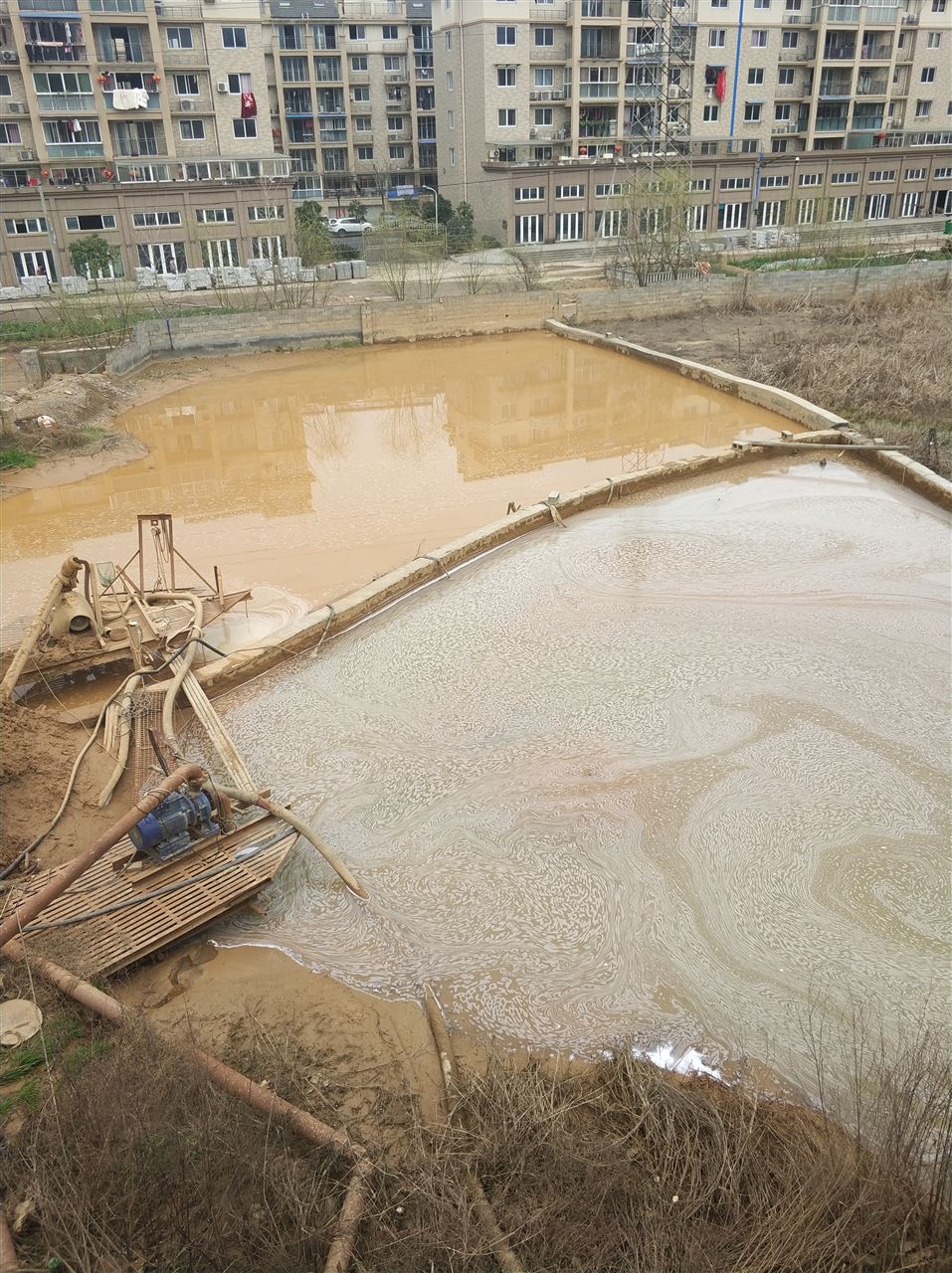 临泉沉淀池淤泥清理-厂区废水池淤泥清淤